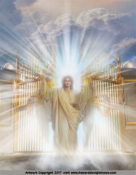 heavens gate from the book of revelation a vision of the gates of heaven heaven art jesus