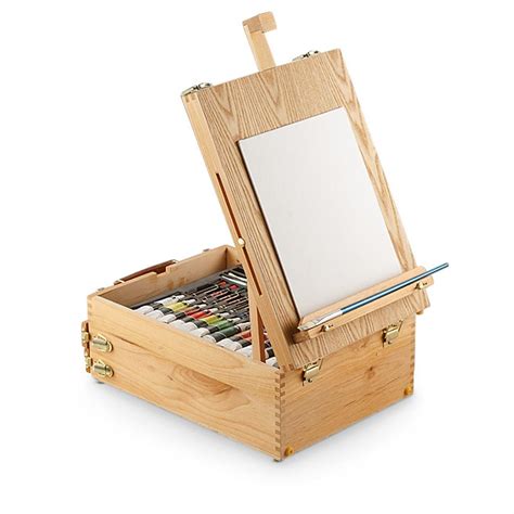 Pre Wooden Sketch Box Easel Guide