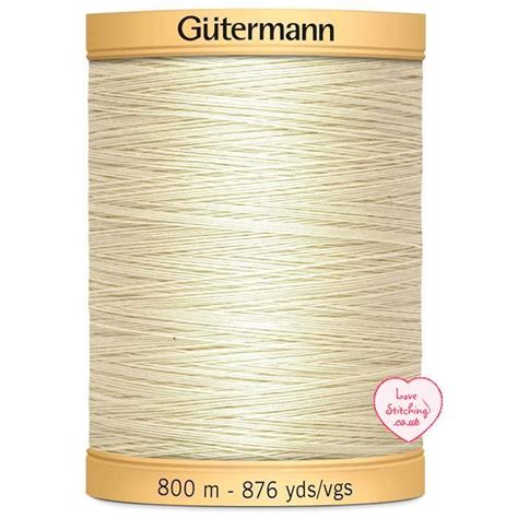 Gutermann Natural Cotton Thread 800m 919 Love Stitching