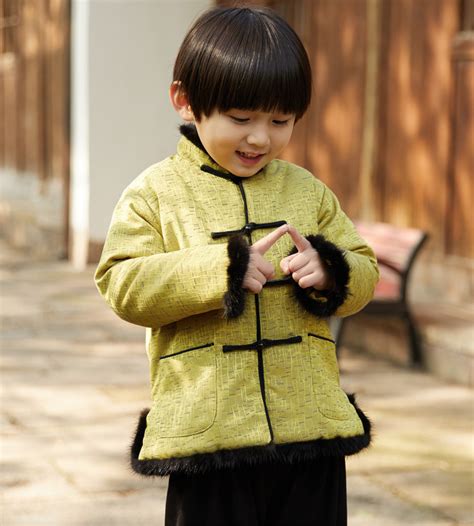 Traditional Chinese Festival Tang Padded Clothing For Boys
