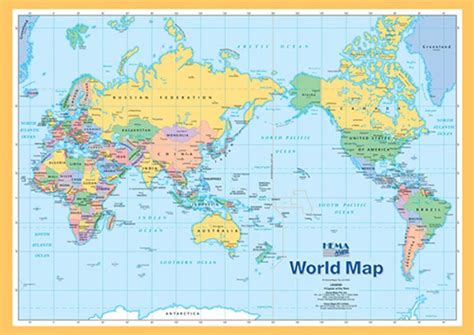 Free Printable World Map A4 Size World Map A4 Hema