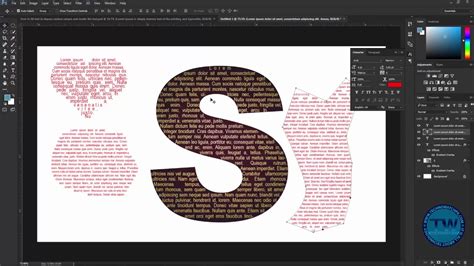 How To Fill Text In Character And Custom Shapes And Selection In