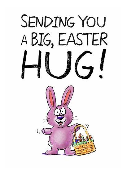Cards Easter Funny Greetings Hug Ecards Card
