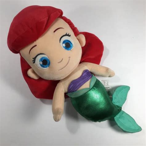 Disney Store The Little Mermaid Princess Ariel 14 Plush Childrens
