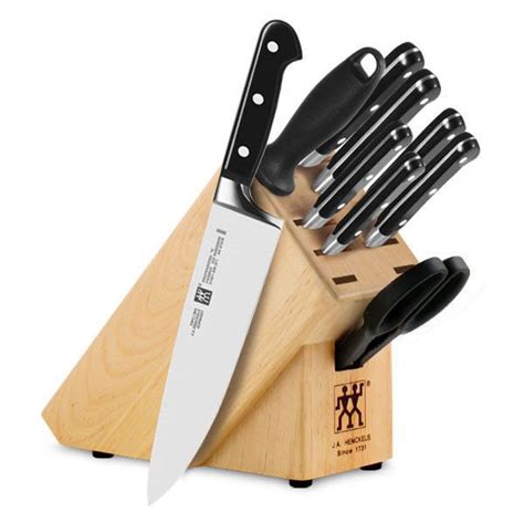 knife block sets professional henckels kitchen zwilling piece knives cutlery brands pro brand contains hayneedle