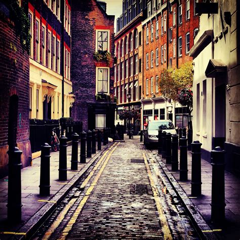 Side Street In Soho London Town London Street
