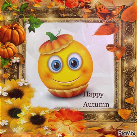 Autumn Emoji Free Animated  Picmix