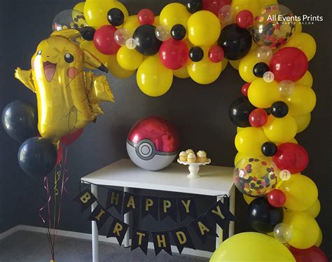 3 710 просмотров8 дней назад. Pikachu, I Choose You! - Pokemon Balloon Garland Kit ...
