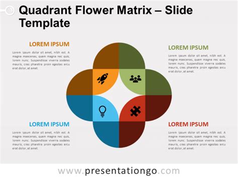 Quadrant Pie Matrix For Powerpoint And Google Slides Vrogue Co