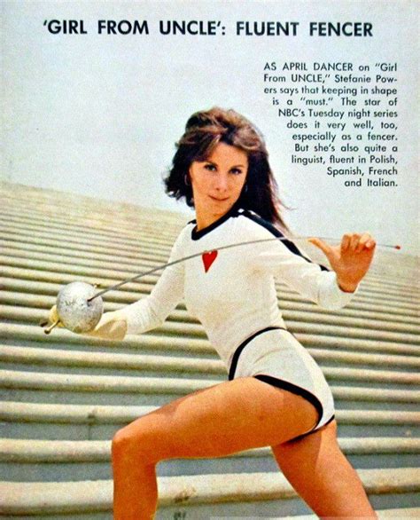 Stefanie Powers As April Dancer The Girl From U N C L E I Do Remember The S