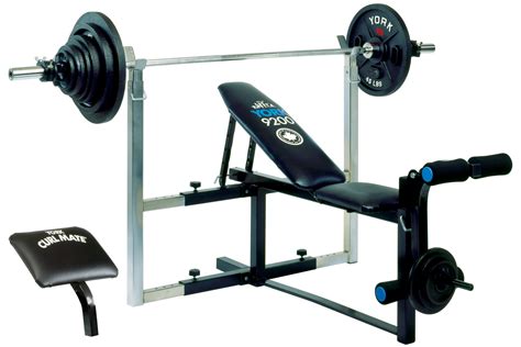 York 9200 Expandable Bench York Barbell