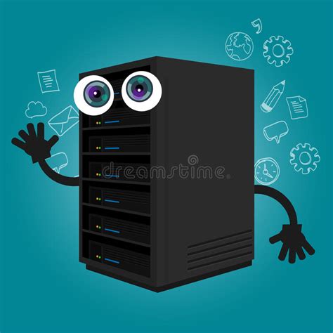 Server Computer Component Database Big Data Storage