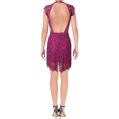 Intimately Free People Womens Daydream Lace Open Back Party Dress Bhfo