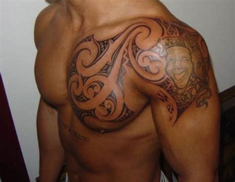 57 Fantastic Maori Shoulder Tattoos