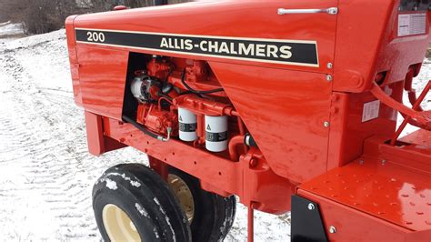 1974 Allis Chalmers 200 Gubbels Restoration Custom S78 Davenport 2016