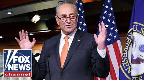 Senate Minority Leader Chuck Schumer Holds A Press Conference Youtube