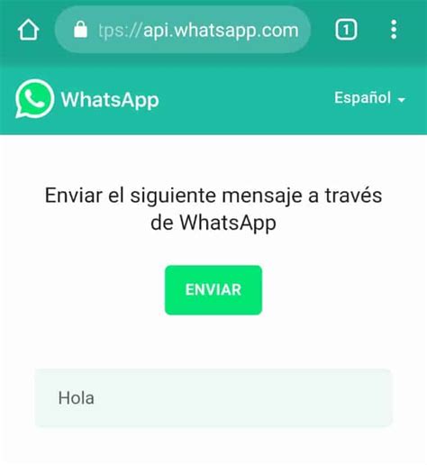 Cómo Enviar Un Mensaje De Whatsapp Sin Tener El Contacto Guardado