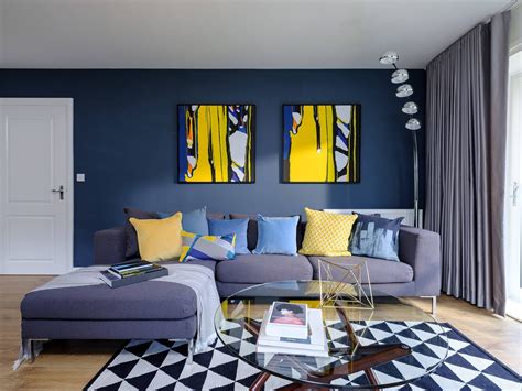 20 Blue And Yellow Living Room Decorating Ideas Decoomo