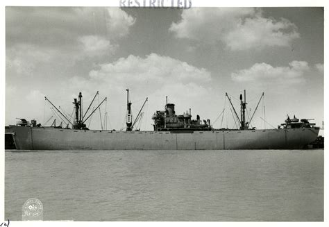 A View Of A Liberty Ship At Port In New Orleans Louisiana On 1 June