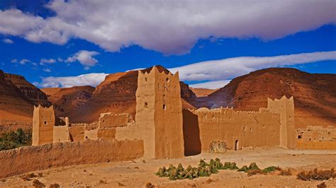 An Old Kasbah In The Tafilalet Region Morocco Bing™ Wallpaper Gallery