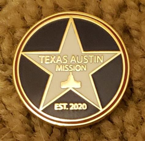 Texas Austin Mission Lapel Pin Lds Mormon Ebay