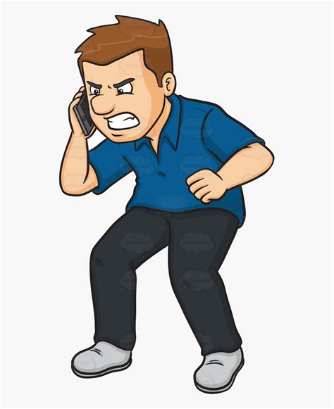 Phone Someone On The Clipart Collection Transparent