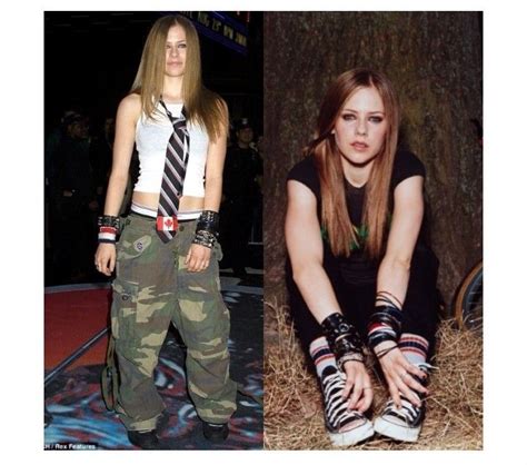 Moda Anos 2000 Avril Lavigne