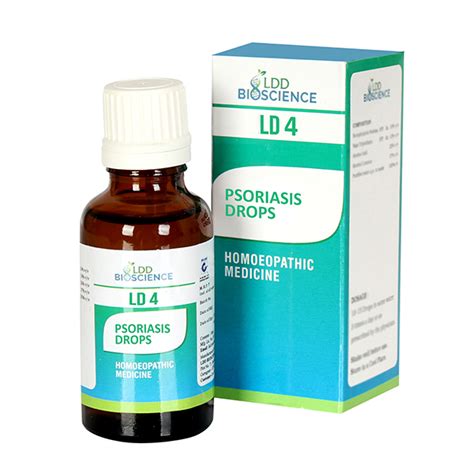 Buy Ldd Bioscience Ld 4 Psoriasis Drops 30 Ml Online At Discounted