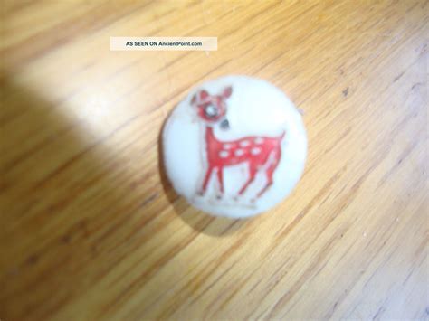 Vintage Antique Bambi Deer Button 38