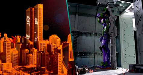 ¡recrean Toda La Ciudad De Tokyo 3 De Neon Genesis Evangelion En