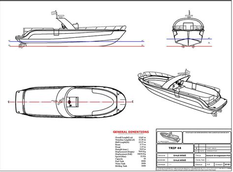 Passenger Boat General Arrangement Plan Best Boat Design Boat
