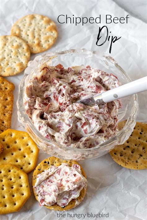 Cream Cheese And Chipped Beef Dip Recipe The Hungry Bluebird Recipe Chipped Beef Dip