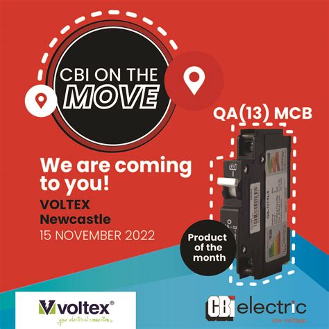 Cbi On The Move At Voltex Newcastle Cbi Electric Circuit Breaker
