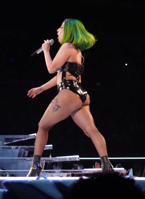 She Sets Her Own Boundaries Lady Gaga Shows Off Her Curves In PVC