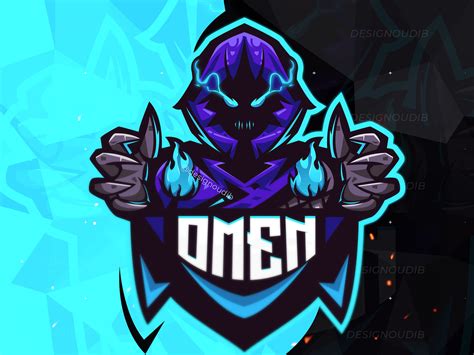 Valorant Omen Character Gaming Esports Mascot Logo By Simo Oudib On