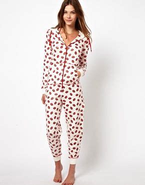 New Look Lips Print Onesie Latest Fashion Clothes Women Cheap