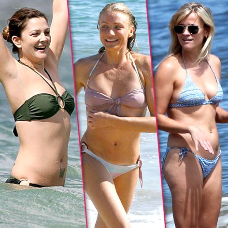 Girls Getaway In Mexico Reese Witherspoon Drew Barrymore And Cameron Diaz Enlist In Bikini