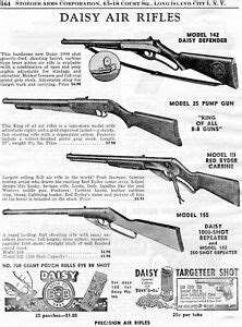 Print Ad Of Daisy Model Defender Red Ryder Air