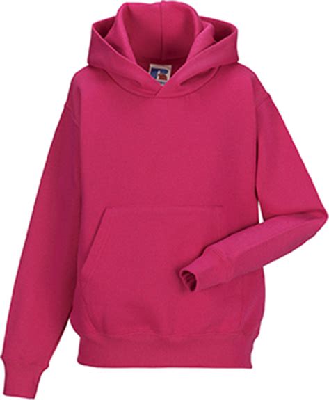 Children´s Hooded Sweatshirt Fuchsia Besticken Und Bedrucken Lassen