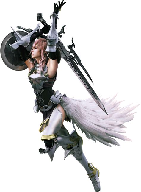Imagen Lightning Xiii 2 Action Renderpng Final Fantasy Wiki