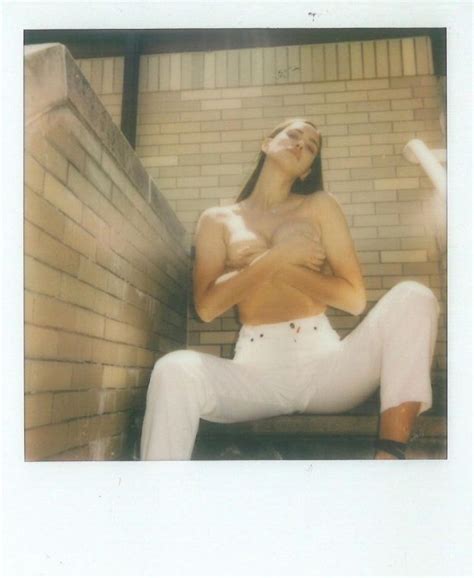 Irina Shayk Topless On Polaroids Shoot Photos The Fappening