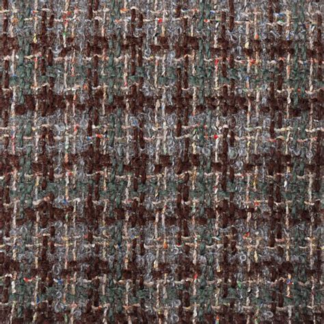 Fantsay Coating Stone Wool Blend Mohair Loop Tweed Fabric Designer