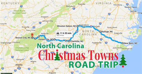 Take This Magical Road Trip Through 9 North Carolina Christmas Towns