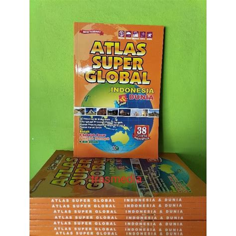 Jual Buku Atlas Super Global Indonesia Dan Dunia Edisi Provinsi