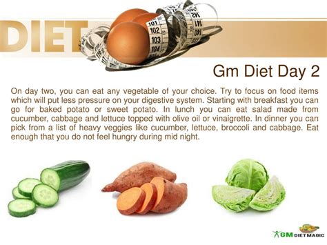 If you've successfully completed the first 5 days of the gm diet, then the gm diet day 6 is surely the best day and is also more rewarding. PPT - 7 day gm diet plan - Loss Weight in 7 Days ...