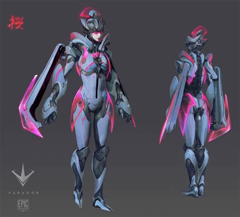 Artstation Paragon Skin Concepts Yang J Character Concept Concept