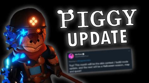 New Piggy Update Releasing This Month Roblox Piggy Youtube