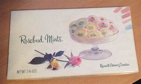 Russell Stover Rosebud Mints Box Glad I Kept It Crave These Mints