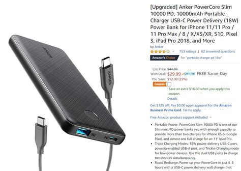 For example, anker has an incredible 10 types of powercore, pd, lite, redux, powercore iii/ii, and powercore+ power banks in 10000 mah battery capacity, eight different powercore/lite/redux and. EXPIRED Anker PowerCore Slim 10000 PD Deal for $13.99 ...