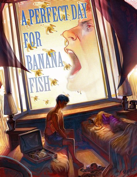 A Perfect Day For Bananafish By Bcnyart Famous Books Animation Art Art